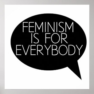Feminismus ist für alle poster