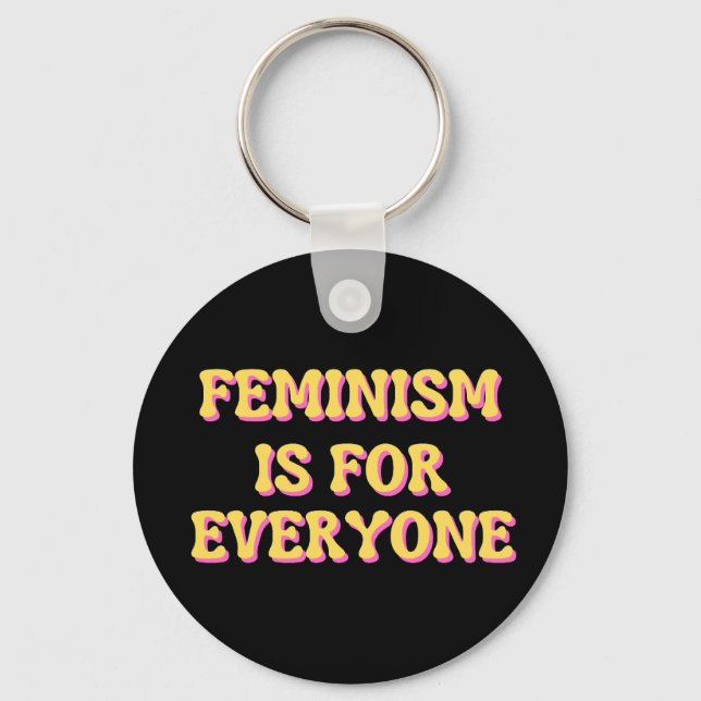 Feminismus ist für alle schlüsselanhänger (Vorderseite)