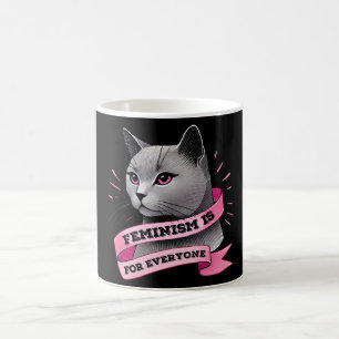 Feminismus ist für jeden Menschen Pro Feminismus P Kaffeetasse