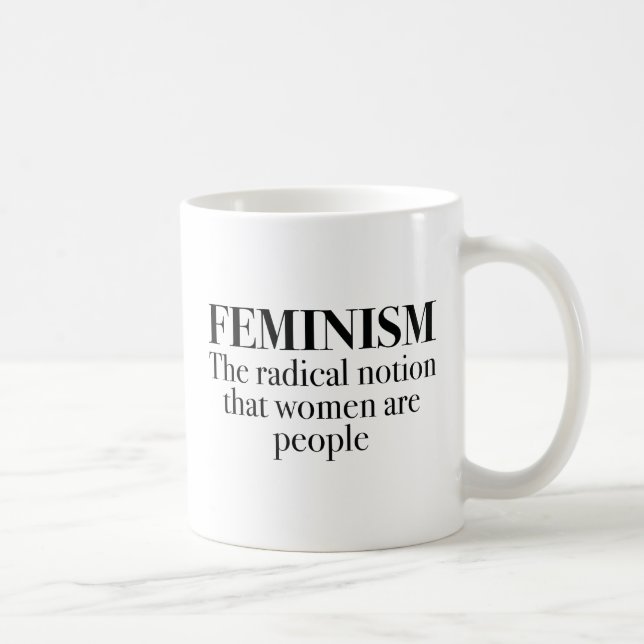 Feminismus Kaffeetasse (Rechts)