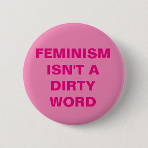 Feminismus-Knopf Button