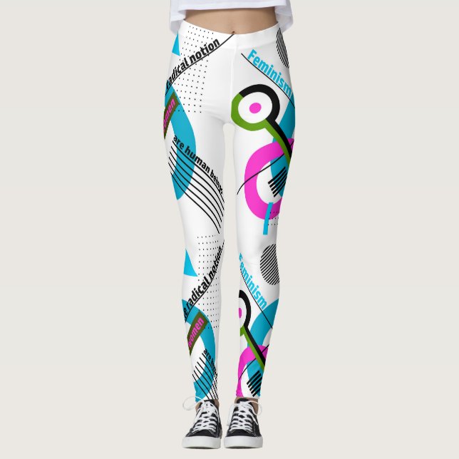 Feminismus Leggings (Vorderseite)