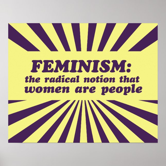 Feminismus Poster (Vorne)