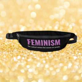 Feminismus unterwegs - Statement Fanny Pack Bauchtasche