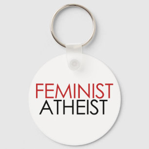 Feminist Atheist Schlüsselanhänger