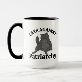 Feminist Cat Mom Whimsy Funny Mystical Whimsical Tasse