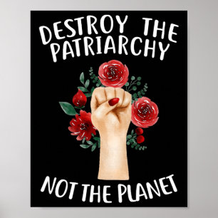 Feminist Earth Day Environment Poster