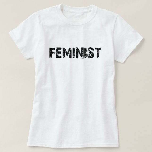 Feminist Grunge T-Shirt (Design vorne)