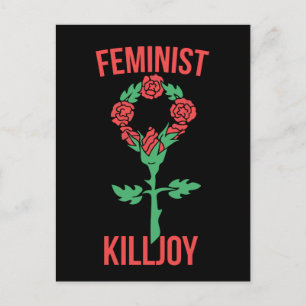 Feminist Killjoy Postkarte