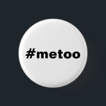 Feminist #metoo Girl Power Rundtaste Button<br><div class="desc">Feministin - jeder und jeder,  der an Gleichheit glaubt - von Geschlechtern,  Geschlechtern und Querschnittsthemen</div>
