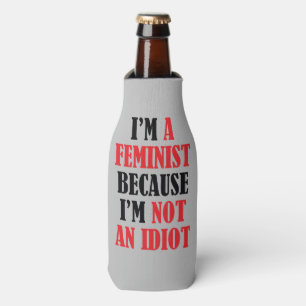 Feminist nicht Idiot Flaschenkühler