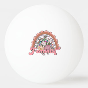 Feminist Ping Pong Balls Tischtennisball