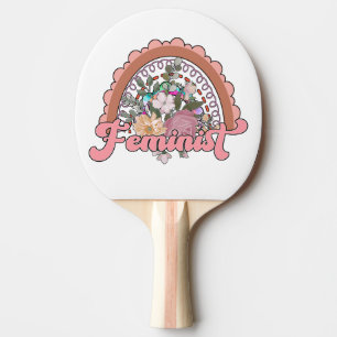 Feminist Ping Pong Paddle Tischtennis Schläger