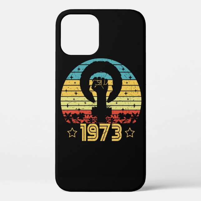 Feminist Roe / Wade Rights 1973 Case-Mate iPhone Hülle (Rückseite)