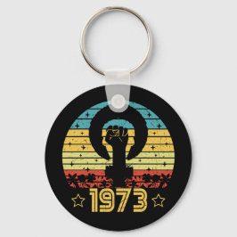 Feminist Roe / Wade Rights 1973 Schlüsselanhänger