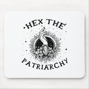 Feminist Wicca Hexe Die Patriarchie Hexenkrebs Mousepad