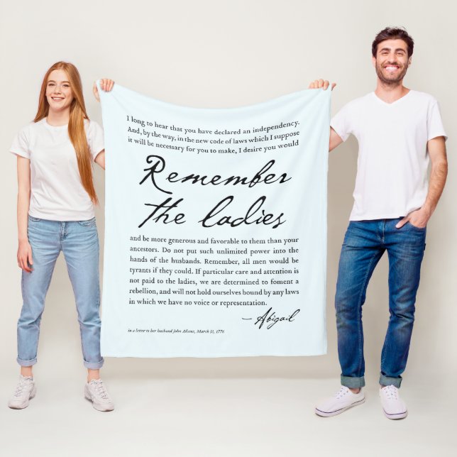 Feminist Zitat beste feministische Geschenke Fleecedecke (Beispiel)