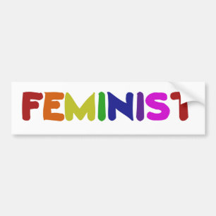 Feministin Autoaufkleber