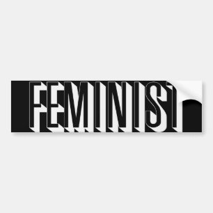 Feministin Autoaufkleber