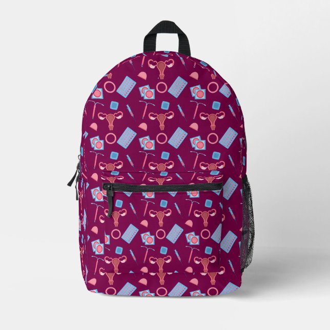 Feministin Bedruckter Rucksack (Vorderseite)