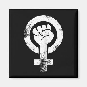 Feministin Faust Frauensymbolabest Fist Feminismus Magnet