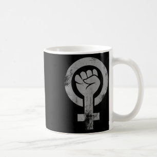 Feministin Faust Symbol Resist Fist Feminismus Kaffeetasse
