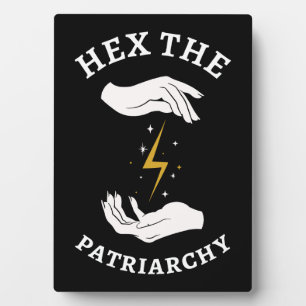 Feministin Hexe - Das Patriarchat I Fotoplatte