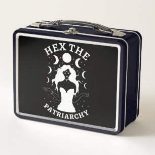 Feministin Hexe - Das Patriarchat II Metall Brotdose