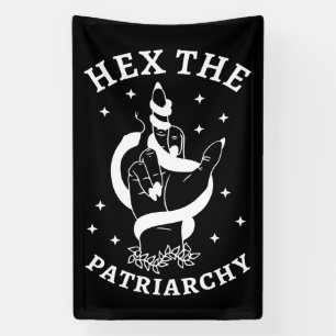 Feministin Hexe - Das Patriarchat III Banner