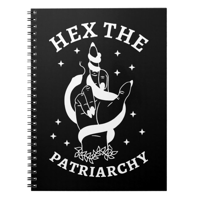 Feministin Hexe - Das Patriarchat III Notizblock (Vorderseite)