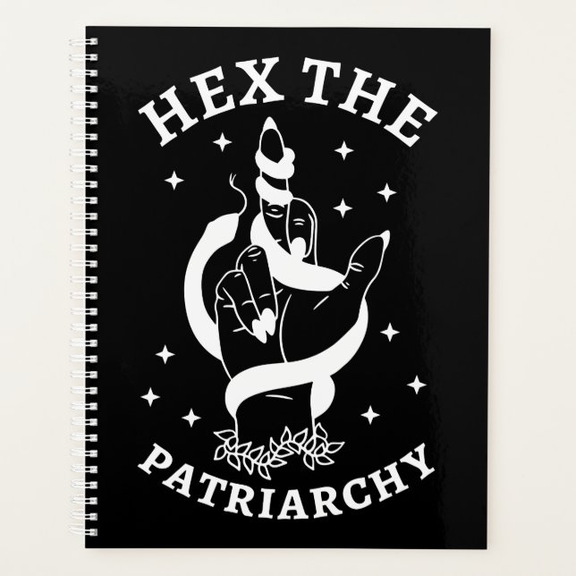 Feministin Hexe - Das Patriarchat III Planer (Vorderseite)