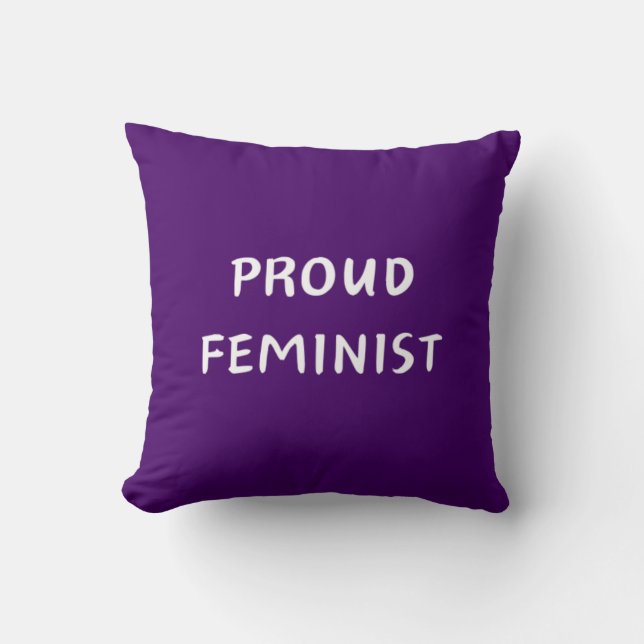 Feministin Kissen (Vorderseite)