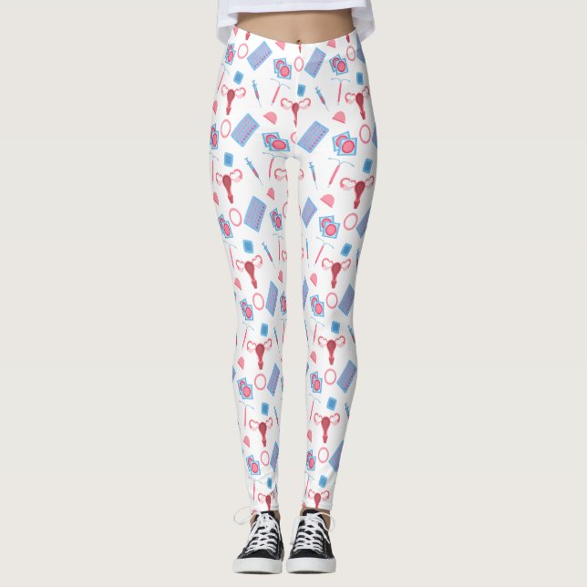 Feministin Leggings (Vorderseite)