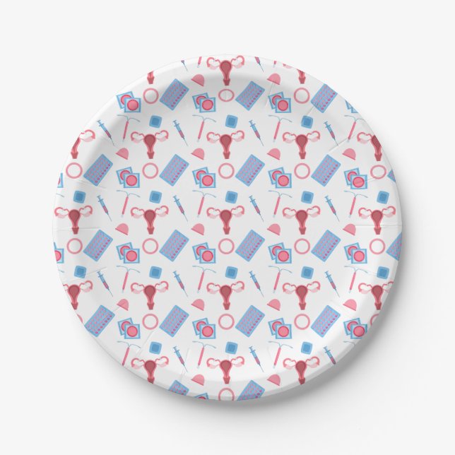 Feministin Pappteller (Vorderseite)