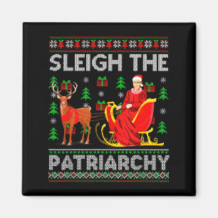 Feministin Ruth Bader Ginsburg Rbg Weihnachtsschli Magnet