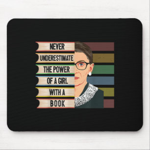 Feministin Ruth Bader Ginsburg Rbg Zitat Mädchen M Mousepad