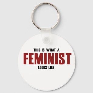 Feministin Schlüsselanhänger
