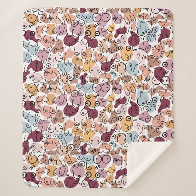 Feministin Sherpadecke (Vorderseite)