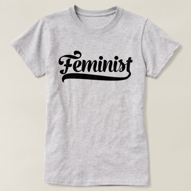 Feministin T-Shirt (Design vorne)