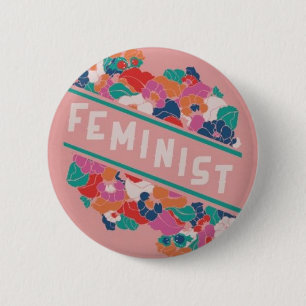 Feministisch Button