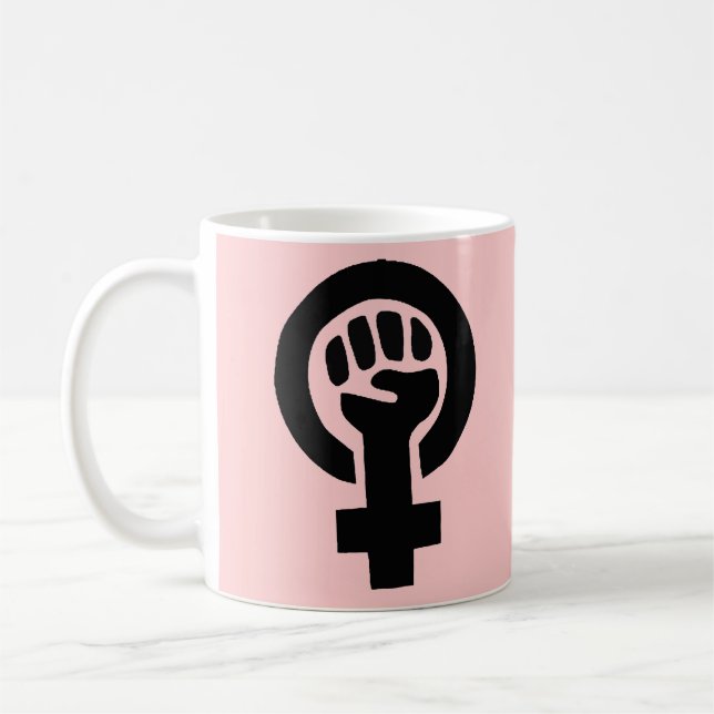 Feministisch Kaffeetasse (Links)