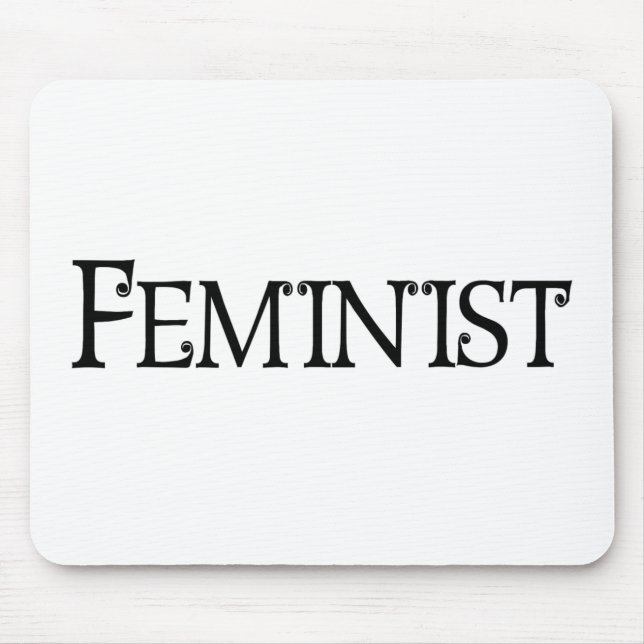 Feministisch Mousepad (Vorne)