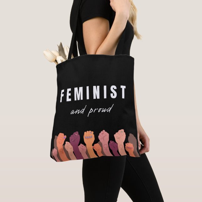 feministisch und stolz tasche (Von Nahem)