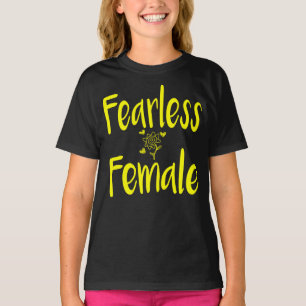 Feministische Einstellung Selbstbewusstsein Zitat  T-Shirt