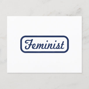 Feministische Frauenpower Vintage T-Shirt Tee Gesc Postkarte