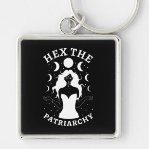 Feministische Hexe - Verhexe Das Patriarchat II Schlüsselanhänger