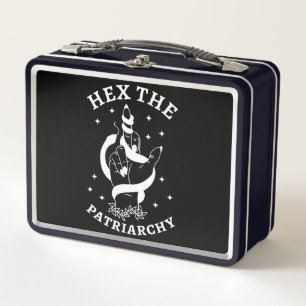 Feministische Hexe - Verhexe Das Patriarchat III Metall Brotdose