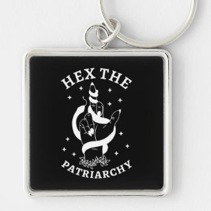 Feministische Hexe - Verhexe Das Patriarchat III Schlüsselanhänger