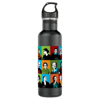 Feministische Ikonen Edelstahlflasche