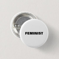 "feministische" schwarze Buchstaben - weißer Hinte